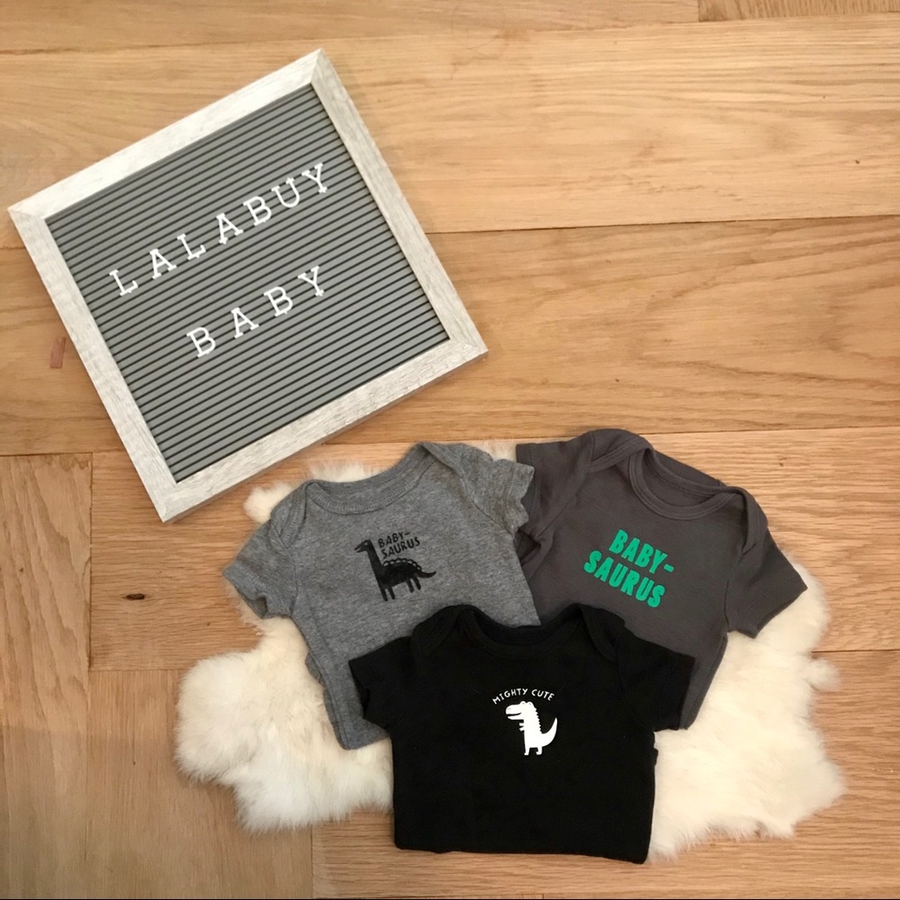 Carter’s Dino Onesies